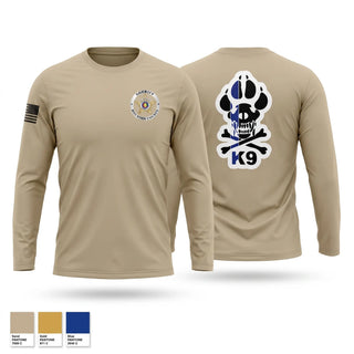 Long Sleeve Performance Shirt, Houston County Sheriffs Office, Police, Teamtime, Team time, sublimation, custom sports apparel, team uniforms, spirit wear, spiritwear, sports uniforms, custom shirts, team store, custom team store, fundraiser sports, apparel fundraiser