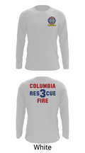 Columbia Fire Department RESCUE3 61217663 Long Sleeve Performance Shirt - 5