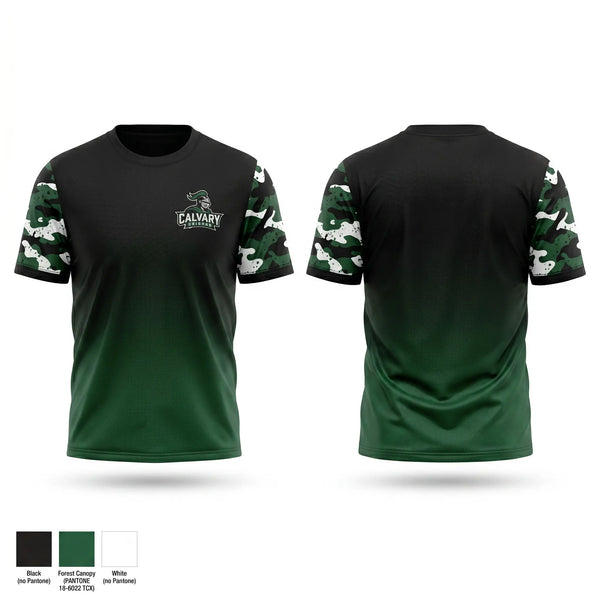 Soft Poly Tee Cotton Like Feel, Calvary Knights, , Teamtime, Team time, sublimation, custom sports apparel, team uniforms, spirit wear, spiritwear, sports uniforms, custom shirts, team store, custom team store, fundraiser sports, apparel fundraiser