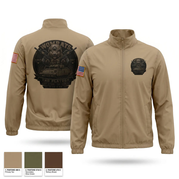 Windbreaker, 3-69 AR, 1ABCT, 3ID, Army, Teamtime, Team time, sublimation, custom sports apparel, team uniforms, spirit wear, spiritwear, sports uniforms, custom shirts, team store, custom team store, fundraiser sports, apparel fundraiser