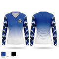 Columbia Hoyas Elite 7981681 Women's Long Sleeve V-neck Shirt - 1