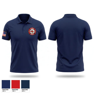 Short Sleeve Performance Polo, Test one, Fire Department, Teamtime, Team time, sublimation, custom sports apparel, team uniforms, spirit wear, spiritwear, sports uniforms, custom shirts, team store, custom team store, fundraiser sports, apparel fundraiser