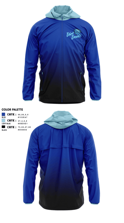 West Georgia Dirt Devils 45340684 Windbreaker - 2