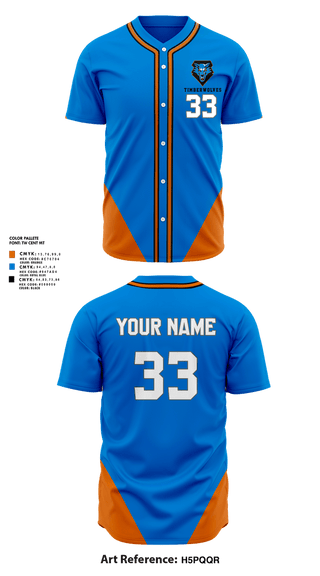 Full Button Baseball Jersey, Timberwolves, Baseball, Teamtime, Team time, sublimation, custom sports apparel, team uniforms, spirit wear, spiritwear, sports uniforms, custom shirts, team store, custom team store, fundraiser sports, apparel fundraiser