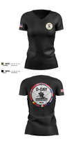 D-Day Ohio, Inc Women's Short Sleeve V-neck Shirt - 3