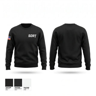 Crew Neck Sweatshirt, SORT, Police, Teamtime, Team time, sublimation, custom sports apparel, team uniforms, spirit wear, spiritwear, sports uniforms, custom shirts, team store, custom team store, fundraiser sports, apparel fundraiser