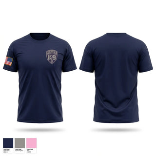 Old School Cotton Feel Shirt, Moosic Borough Police Department- K-9 Unit, Police, Teamtime, Team time, sublimation, custom sports apparel, team uniforms, spirit wear, spiritwear, sports uniforms, custom shirts, team store, custom team store, fundraiser sports, apparel fundraiser