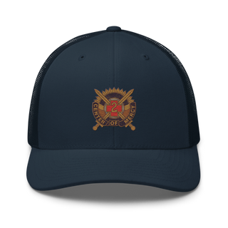 2nd Medical BDE 87997512 Retro Trucker Hat | Yupoong 6606