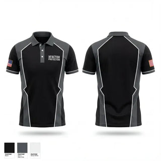 Short Sleeve Performance Polo, XFACTOR PROTECTION, Police, Teamtime, Team time, sublimation, custom sports apparel, team uniforms, spirit wear, spiritwear, sports uniforms, custom shirts, team store, custom team store, fundraiser sports, apparel fundraiser