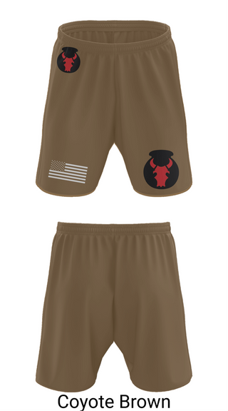 Athletic Shorts With Pockets, 2nd Brigade Combat Team, 34th Infantry Division, , Teamtime, Team time, sublimation, custom sports apparel, team uniforms, spirit wear, spiritwear, sports uniforms, custom shirts, team store, custom team store, fundraiser sports, apparel fundraiser