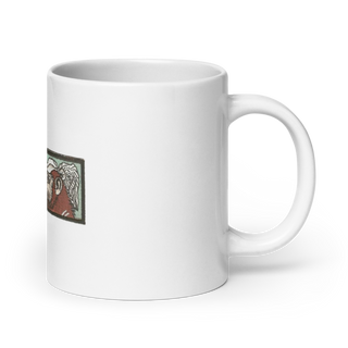 OD01 70309443 White Glossy Mug - Medium