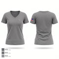 AMR Women's Short Sleeve V-neck Shirt - 1