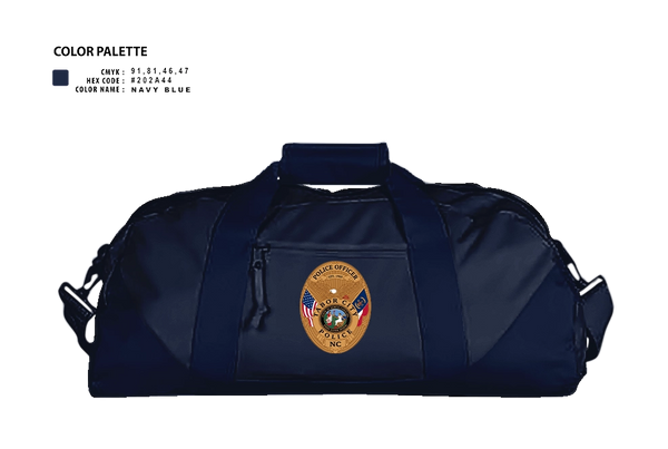 Duffle Bag, Tabor City Police, Police, Teamtime, Team time, sublimation, custom sports apparel, team uniforms, spirit wear, spiritwear, sports uniforms, custom shirts, team store, custom team store, fundraiser sports, apparel fundraiser