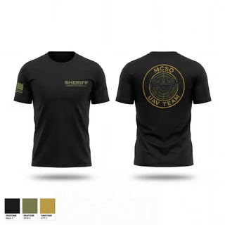 Short Sleeve Performance Shirt, MCSO UAV Team, Police, Teamtime, Team time, sublimation, custom sports apparel, team uniforms, spirit wear, spiritwear, sports uniforms, custom shirts, team store, custom team store, fundraiser sports, apparel fundraiser