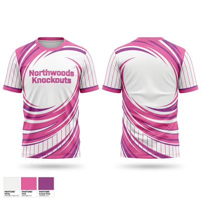 Northwoods Knockouts Soft Poly Tee Cotton Like Feel - 1