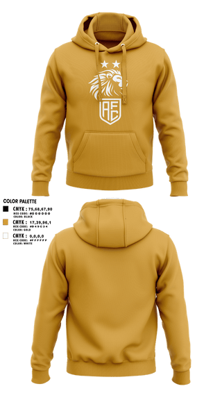 Hoodie, Aspire FC Lions, Men's Soccer, Teamtime, Team time, sublimation, custom sports apparel, team uniforms, spirit wear, spiritwear, sports uniforms, custom shirts, team store, custom team store, fundraiser sports, apparel fundraiser