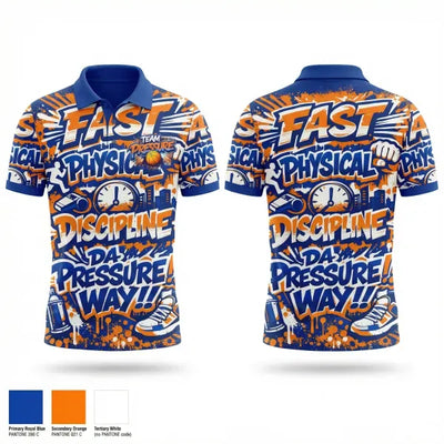Team Pressure 74941384 Short Sleeve Performance Polo - 1