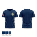 Granville Police Department 64515870 Old School Cotton Feel Shirt - 1