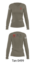 CMLP41 44688858 Women's Long Sleeve V-neck Shirt - 77