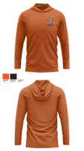 Honey Grove Baseball 79454883 Long Sleeve Performance Shirt with hood - 2