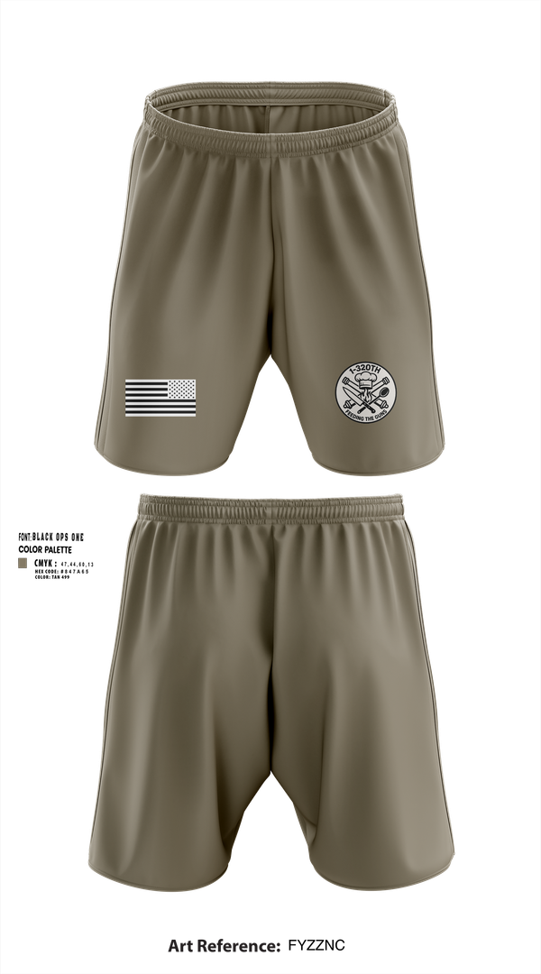 Athletic Shorts With Pockets, 1-320th, , Teamtime, Team time, sublimation, custom sports apparel, team uniforms, spirit wear, spiritwear, sports uniforms, custom shirts, team store, custom team store, fundraiser sports, apparel fundraiser
