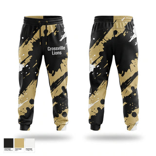 Sweatpants, Crossville Lions, Baseball, Teamtime, Team time, sublimation, custom sports apparel, team uniforms, spirit wear, spiritwear, sports uniforms, custom shirts, team store, custom team store, fundraiser sports, apparel fundraiser