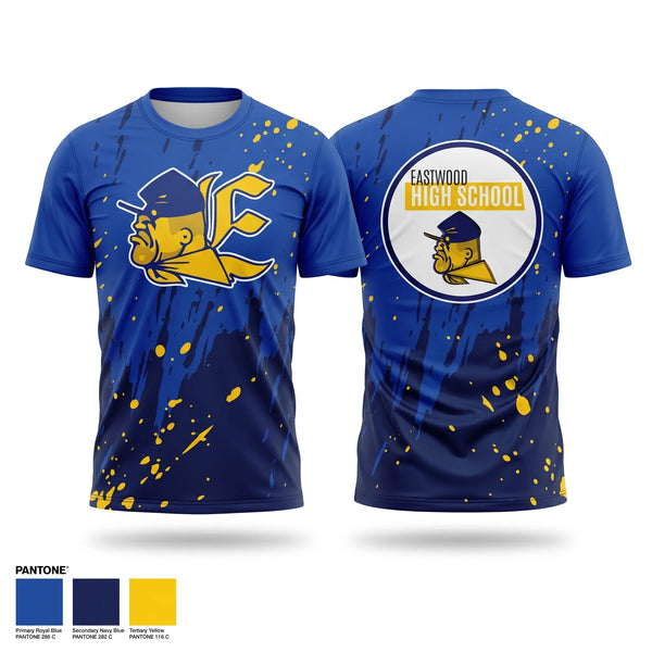 Short Sleeve Performance Shirt, Eastwood High School, Cross Country, Teamtime, Team time, sublimation, custom sports apparel, team uniforms, spirit wear, spiritwear, sports uniforms, custom shirts, team store, custom team store, fundraiser sports, apparel fundraiser