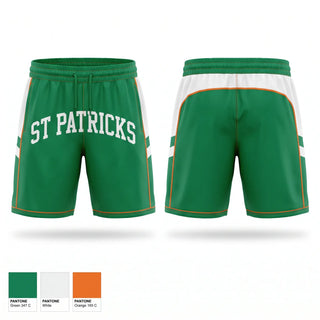 Athletic Shorts With Pockets, St. Patrick’s, Men's Basketball, Teamtime, Team time, sublimation, custom sports apparel, team uniforms, spirit wear, spiritwear, sports uniforms, custom shirts, team store, custom team store, fundraiser sports, apparel fundraiser