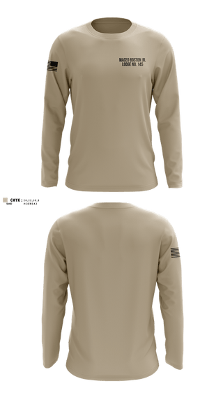 Long Sleeve Performance Shirt, Maceo Boston Jr. Lodge No. 145, , Teamtime, Team time, sublimation, custom sports apparel, team uniforms, spirit wear, spiritwear, sports uniforms, custom shirts, team store, custom team store, fundraiser sports, apparel fundraiser