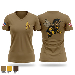 Womens Short Sleeve Vneck Shirt, 86 SFS, Air Force, Teamtime, Team time, sublimation, custom sports apparel, team uniforms, spirit wear, spiritwear, sports uniforms, custom shirts, team store, custom team store, fundraiser sports, apparel fundraiser