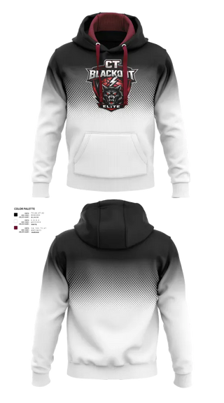 Hoodie, CT Blackout Elite, Men's Basketball, Teamtime, Team time, sublimation, custom sports apparel, team uniforms, spirit wear, spiritwear, sports uniforms, custom shirts, team store, custom team store, fundraiser sports, apparel fundraiser