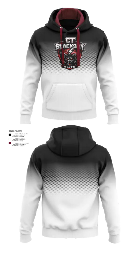 Hoodie, CT Blackout Elite, Men's Basketball, Teamtime, Team time, sublimation, custom sports apparel, team uniforms, spirit wear, spiritwear, sports uniforms, custom shirts, team store, custom team store, fundraiser sports, apparel fundraiser