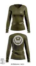 3-156 15522771 Women's Long Sleeve V-neck Shirt - 57