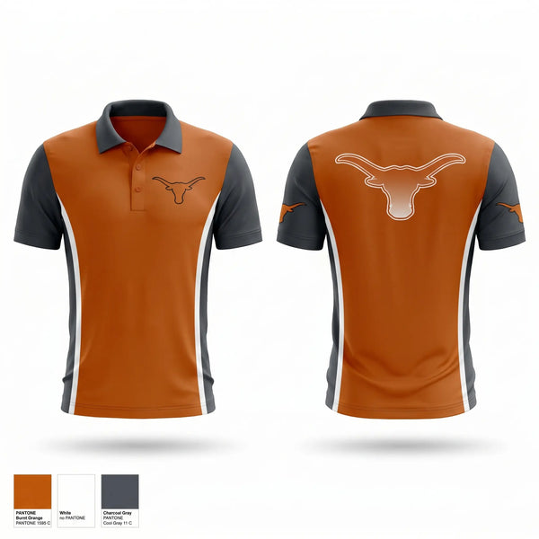 Short Sleeve Performance Polo, Los Gatos Longhorns, , Teamtime, Team time, sublimation, custom sports apparel, team uniforms, spirit wear, spiritwear, sports uniforms, custom shirts, team store, custom team store, fundraiser sports, apparel fundraiser