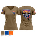 Angrc 51565704 Women's Short Sleeve V-neck Shirt - 1