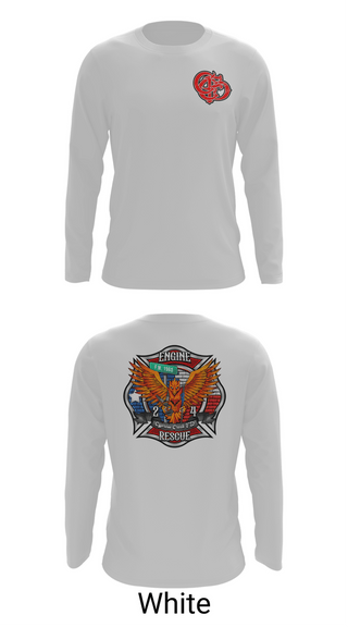 Long Sleeve Performance Shirt, Cy Creek Fire 24, Fire Department, Teamtime, Team time, sublimation, custom sports apparel, team uniforms, spirit wear, spiritwear, sports uniforms, custom shirts, team store, custom team store, fundraiser sports, apparel fundraiser
