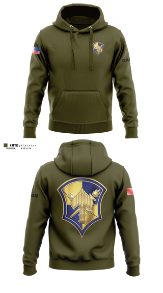 Hoodie, AOSD, Army, Teamtime, Team time, sublimation, custom sports apparel, team uniforms, spirit wear, spiritwear, sports uniforms, custom shirts, team store, custom team store, fundraiser sports, apparel fundraiser