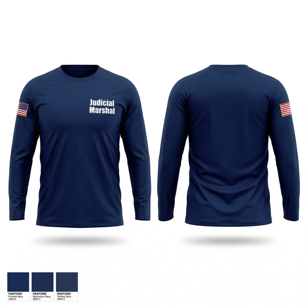 Long Sleeve Performance Shirt, Judicial Marshal, Police, Teamtime, Team time, sublimation, custom sports apparel, team uniforms, spirit wear, spiritwear, sports uniforms, custom shirts, team store, custom team store, fundraiser sports, apparel fundraiser