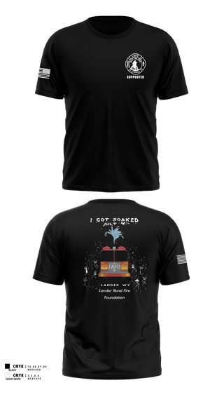 Old School Cotton Feel Shirt, Lander rural fire, Fire Department, Teamtime, Team time, sublimation, custom sports apparel, team uniforms, spirit wear, spiritwear, sports uniforms, custom shirts, team store, custom team store, fundraiser sports, apparel fundraiser
