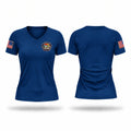 Grand Beach/Michiana Police Department Women's Short Sleeve V-neck Shirt - 1