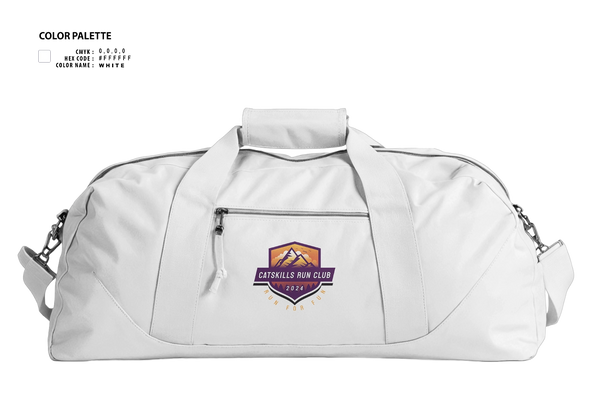 Duffle Bag, Catskills Run Club, Cross Country, Teamtime, Team time, sublimation, custom sports apparel, team uniforms, spirit wear, spiritwear, sports uniforms, custom shirts, team store, custom team store, fundraiser sports, apparel fundraiser