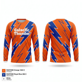 Long Sleeve Performance Shirt, Galactic Thunder, Men's Soccer, Teamtime, Team time, sublimation, custom sports apparel, team uniforms, spirit wear, spiritwear, sports uniforms, custom shirts, team store, custom team store, fundraiser sports, apparel fundraiser