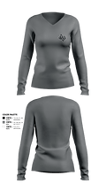 Winn Maverick Softball 22678979 Women's Long Sleeve V-neck Shirt - 2