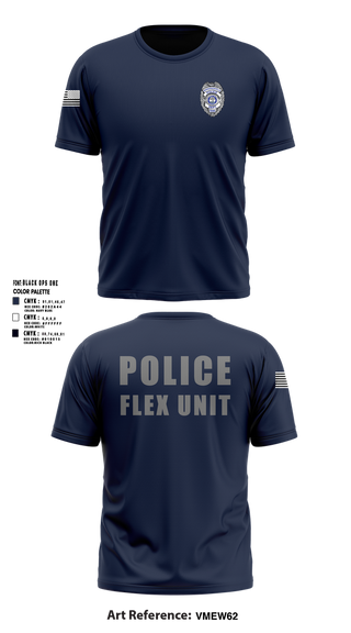 Short Sleeve Performance Shirt, Hendersonville FLEX Team, Police, Teamtime, Team time, sublimation, custom sports apparel, team uniforms, spirit wear, spiritwear, sports uniforms, custom shirts, team store, custom team store, fundraiser sports, apparel fundraiser