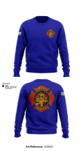 City of Lake Geneva Fire Department 76395935 Crew Neck Sweatshirt - 102