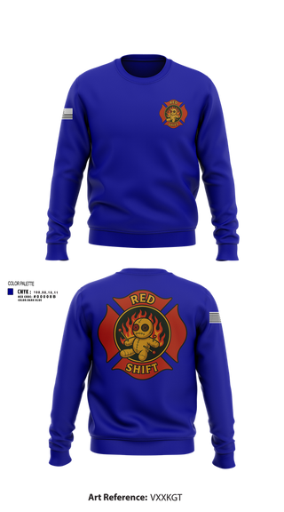 Crew Neck Sweatshirt, City of Lake Geneva Fire Department, , Teamtime, Team time, sublimation, custom sports apparel, team uniforms, spirit wear, spiritwear, sports uniforms, custom shirts, team store, custom team store, fundraiser sports, apparel fundraiser
