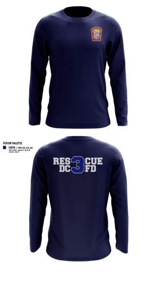 Long Sleeve Performance Shirt, Washington DC Fire Department, Fire Department, Teamtime, Team time, sublimation, custom sports apparel, team uniforms, spirit wear, spiritwear, sports uniforms, custom shirts, team store, custom team store, fundraiser sports, apparel fundraiser