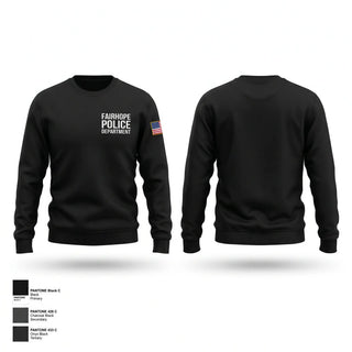 Crew Neck Sweatshirt, Fairhope Police Department, Police, Teamtime, Team time, sublimation, custom sports apparel, team uniforms, spirit wear, spiritwear, sports uniforms, custom shirts, team store, custom team store, fundraiser sports, apparel fundraiser