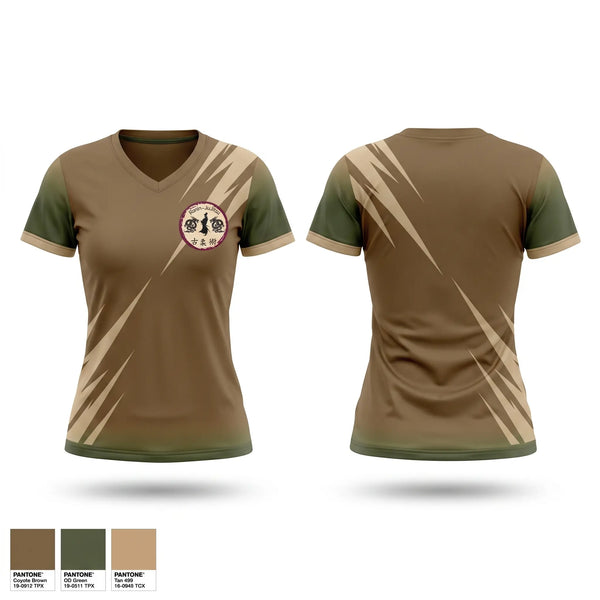 Womens Short Sleeve Vneck Shirt, Ronin Jujitsu, , Teamtime, Team time, sublimation, custom sports apparel, team uniforms, spirit wear, spiritwear, sports uniforms, custom shirts, team store, custom team store, fundraiser sports, apparel fundraiser
