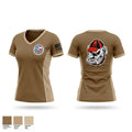 USS GEORGIA Women's Short Sleeve V-neck Shirt - 1
